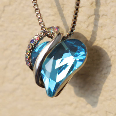 Buddha Stones Love Heart Birthstone Healing Energy Necklace Pendant Necklaces & Pendants BS 43