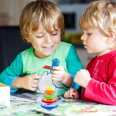Spinning Top - Shoot Gyro Rotation Game - 5 Pieces