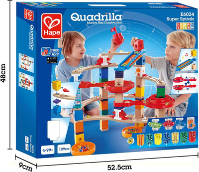 Juego de construcción de canicas de madera Fidtoy, juguete educativo STEM