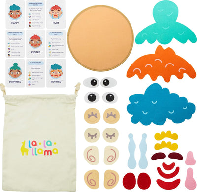 Fidtoy Facial Expression Game Montessori Emotion Learning Toy