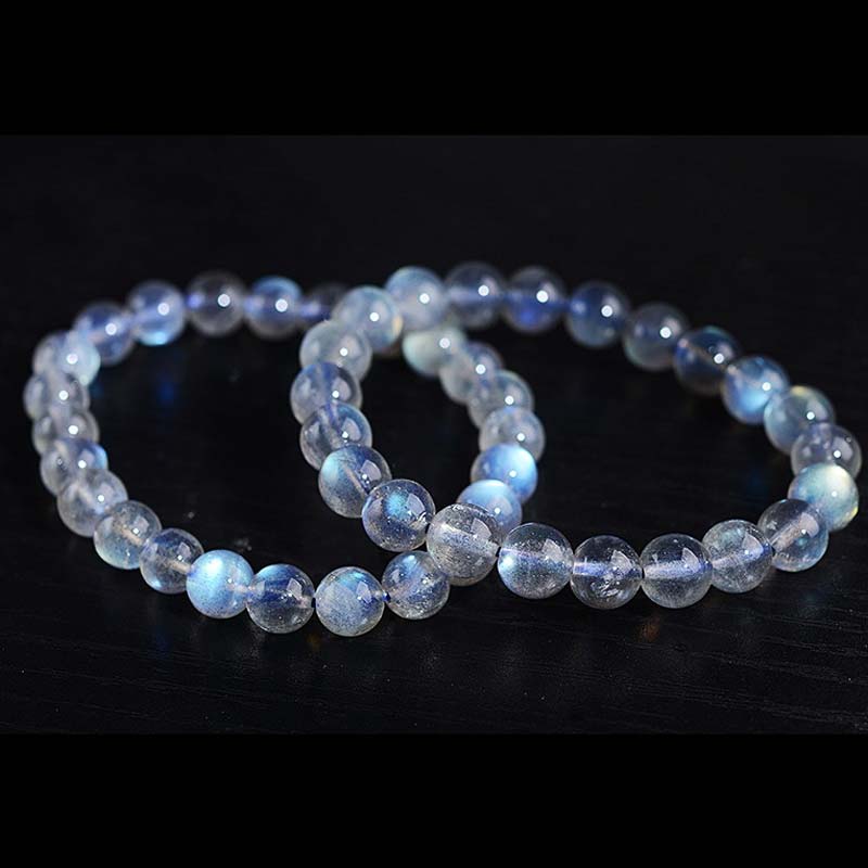 Buddha Stones Natural Moonstone Healing Beads Bracelet Bracelet BS 7
