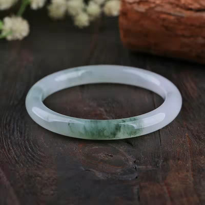 Buddha Stones Jade Abundance Luck Blessing Bracelet Bangle Bracelet BS 6