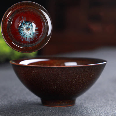 Buddha Stones Colorful Ceramic Teacup Home Office Tea Cups - image 24