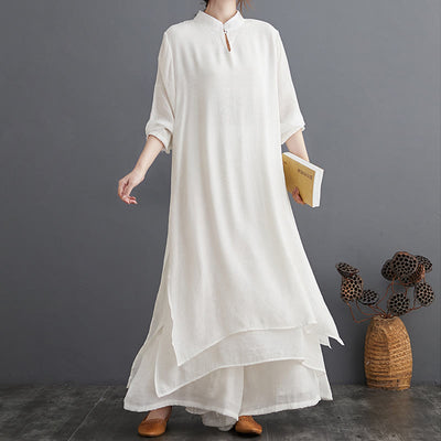 Foviel Einfaches Muster Meditation Gebet Spirituelle Zen Praxis Yoga Kleidung Damen Set