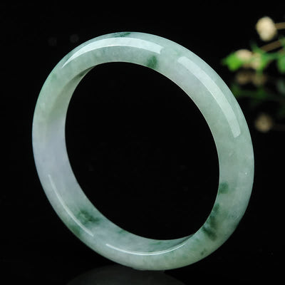 Buddha Stones Jade Luck Blessing Prosperity Bracelet Bangle Bracelet & Bangle BS 4