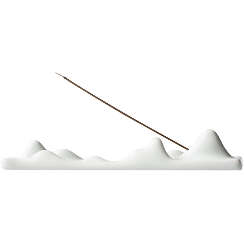 Buddha Stones Mountain Cloud Meditation Balance Incense Holder Incense Burner BS 5