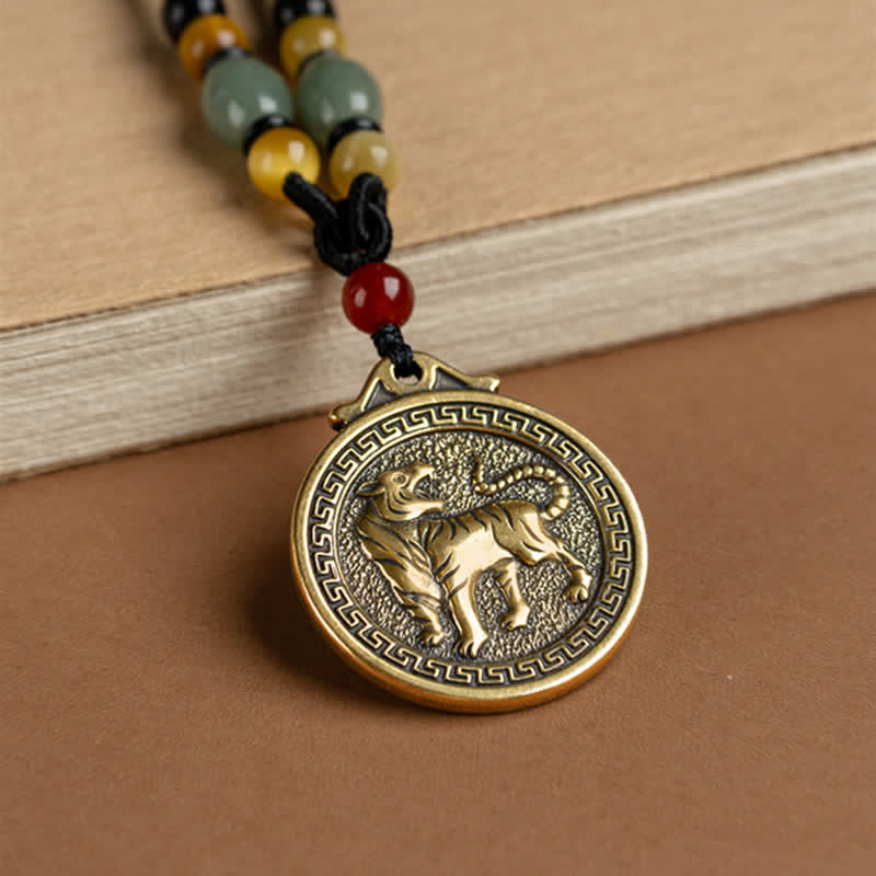 12 Chinese Zodiac Blessing Wealth Fortune Necklace Pendant Necklaces & Pendants BS 13