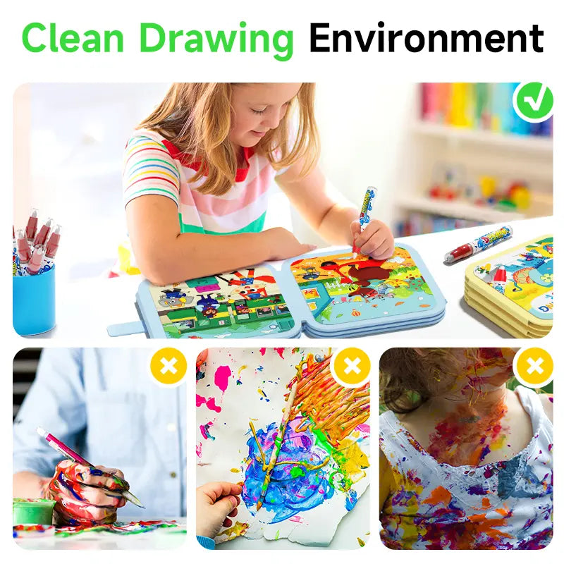 Montessori Water Coloring Book V2