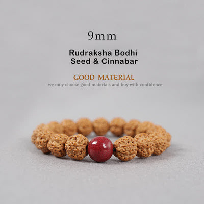 Buddhastoneshop Tibet Rudraksha Bodhi Seed Dzi Bead Amber Turquoise Wealth Bracelet