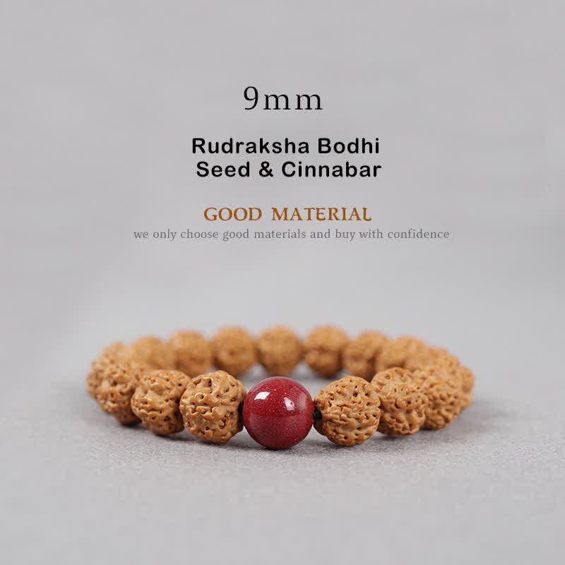 Buddhastoneshop Tibet Rudraksha Bodhi Seed Dzi Bead Amber Turquoise Wealth Bracelet
