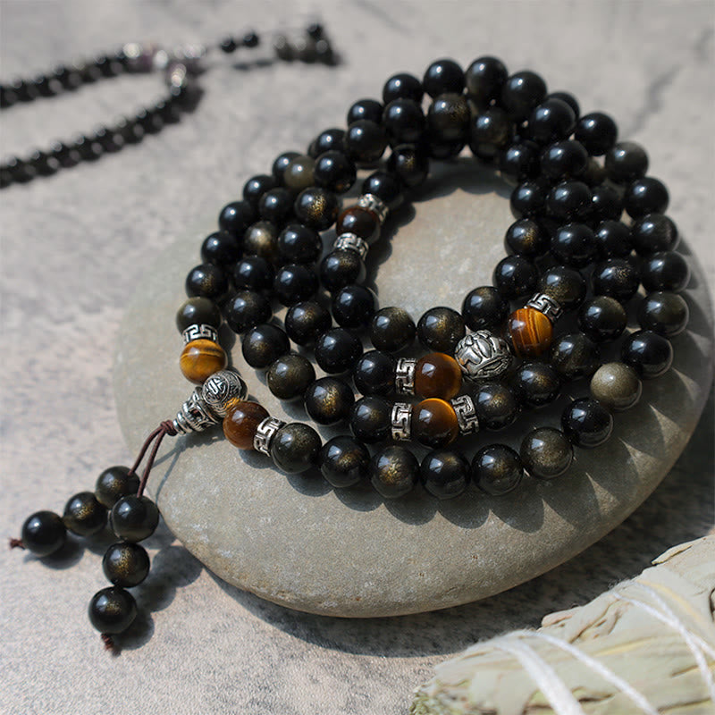 Golden Obsidian Energy Bracelet Necklace Bracelet BS 11