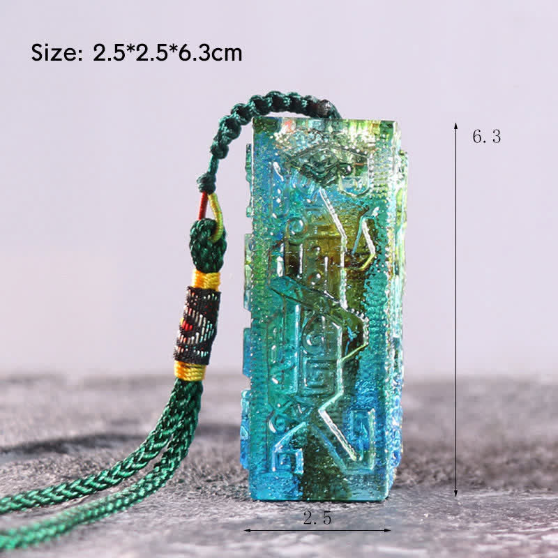 Buddha Stones Feng Shui Handmade Liuli Crystal Art Piece Home Office Decoration Decorations BS Small Without Crystal Base
