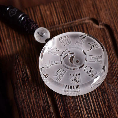 FREE Today: Feng Shui Liuli Yin Yang Protection Balance Pendant Necklace - image 3