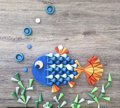 9 - Grapat Inspired Mandala loose parts Set