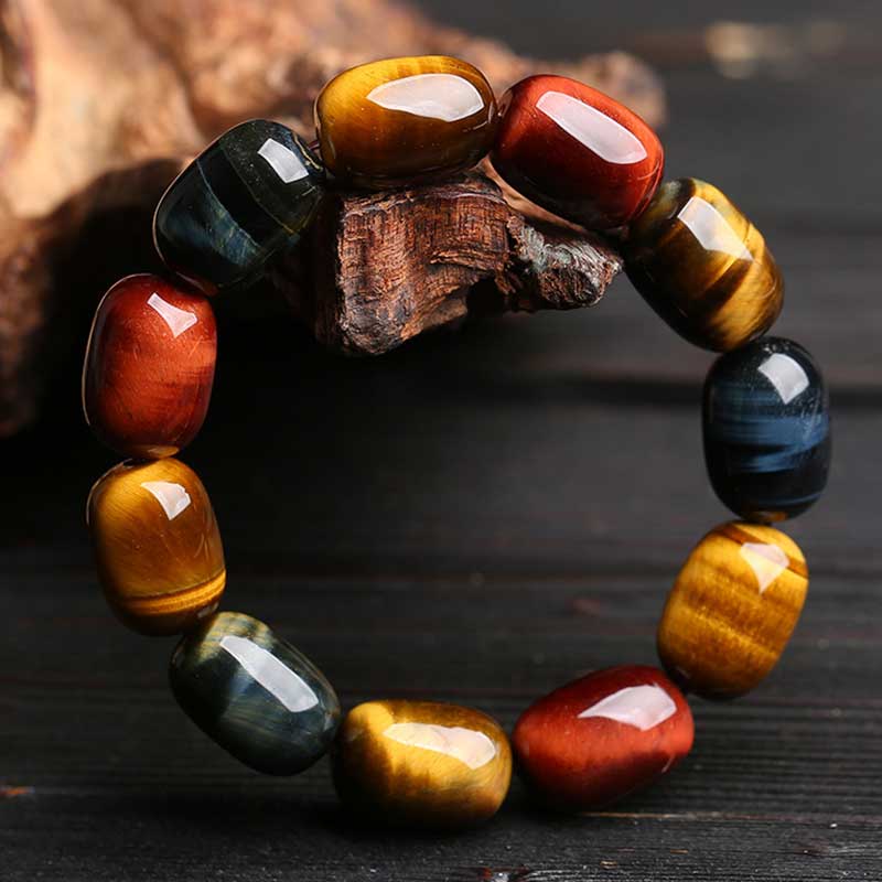 Buddha Stones Natural Tiger Eye Healing Protection Bracelet Bracelet BS 5