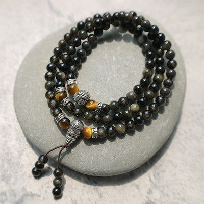 Golden Obsidian Energy Bracelet Necklace Bracelet BS 3