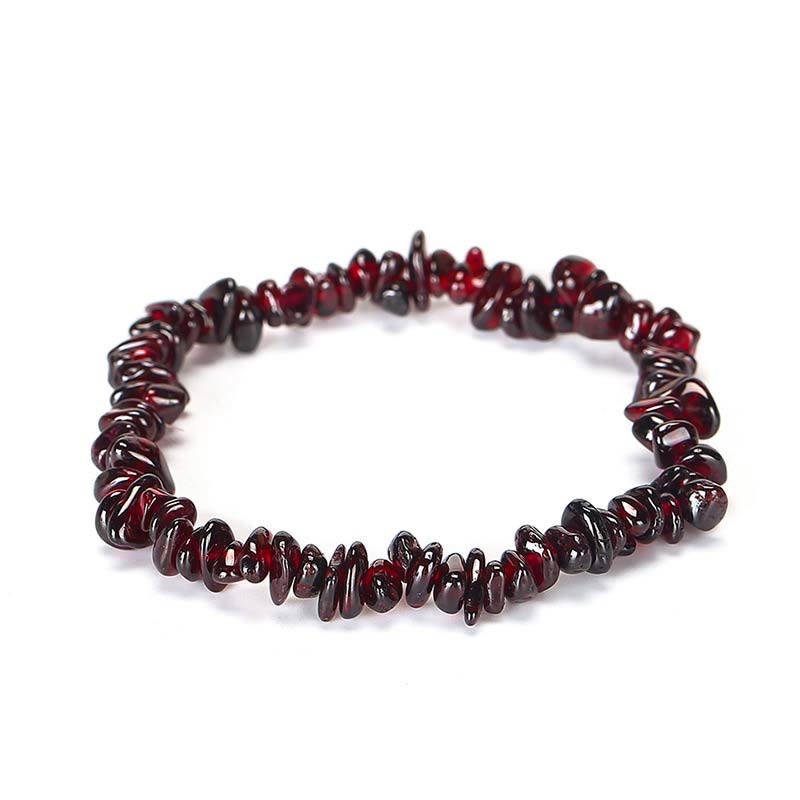Natural Irregular Shape Crystal Stone Warmth Soothing Bracelet Bracelet BS 27