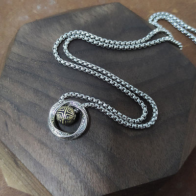 FREE Today: Cleanse The Aura Mobius Lucky Bead Copper Wealth Necklace Pendant FREE FREE 5