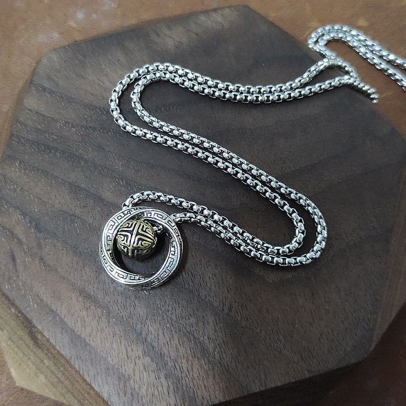 FREE Today: Cleanse The Aura Mobius Lucky Bead Copper Wealth Necklace Pendant FREE FREE 5