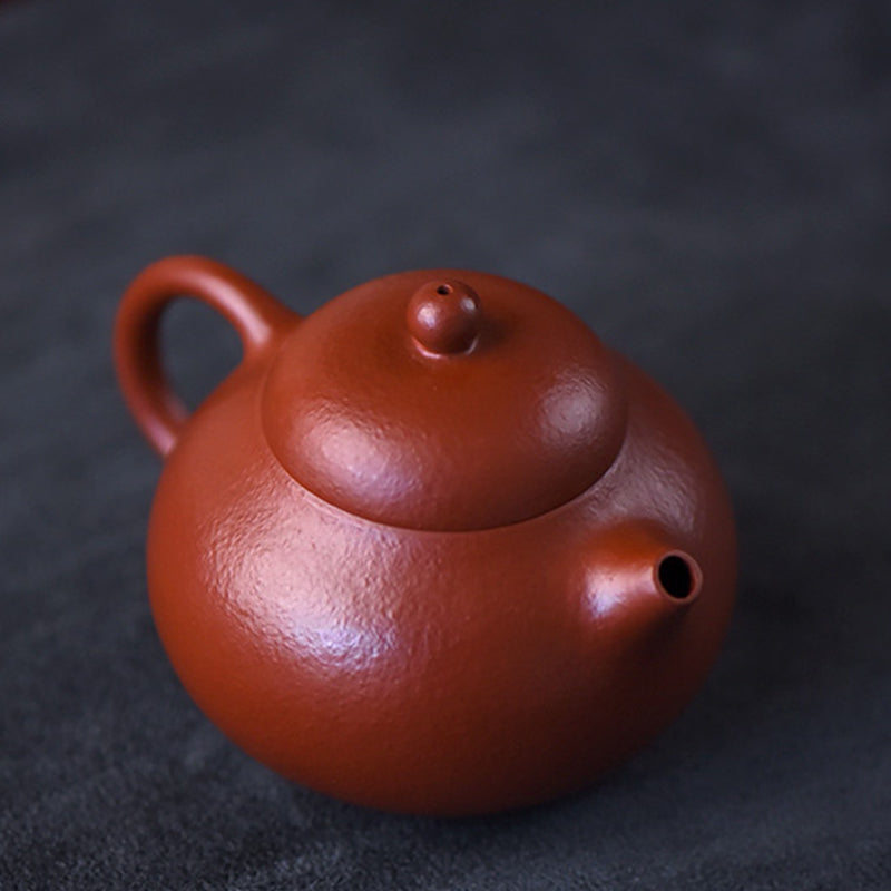 Buddha Stones Yixing All Handmade Wen Dan Brown Purple Clay Kung Fu Teapot Teapot BS 7