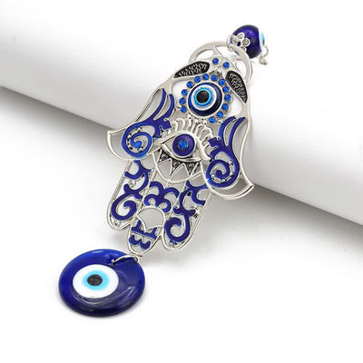 Buddha Stones Hamsa Symbol Evil Eye Protection Prosperity Home Decoration Decorations BS 1
