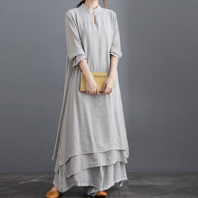 Foviel Einfaches Muster Meditation Gebet Spirituelle Zen Praxis Yoga Kleidung Damen Set