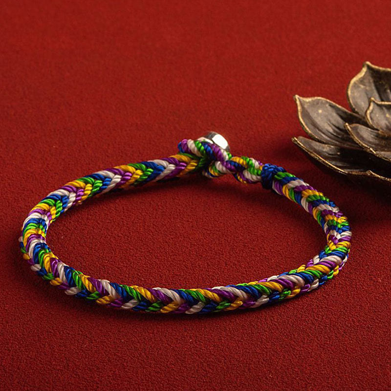 Buddha Stones "May everything go your way" Lucky Multicolored Bracelet Bracelet BS 11