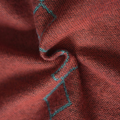 Buddha Stones Tibetan Shawl Striped Diamond Pattern Winter Warm Soft Scarf Tibetan Shawl BS 6
