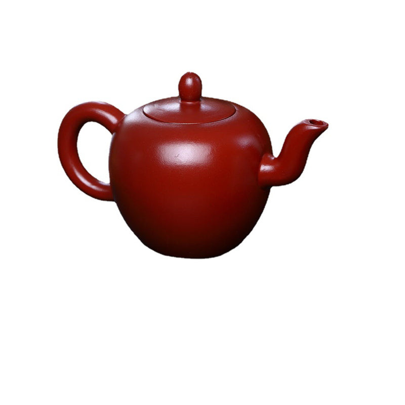 Buddha Stones Yixing Semi-handmade Brown Purple Clay Kung Fu Teapot 200ml Teapot BS 9
