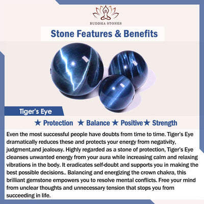 Foviel Blue Tiger Eye Protection Bracelet