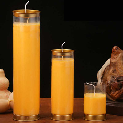 Buddha Stones Meditation Prayer Altar Candle Buddhist Temple Rituals Use Items Prayer Altar Candles BS 15