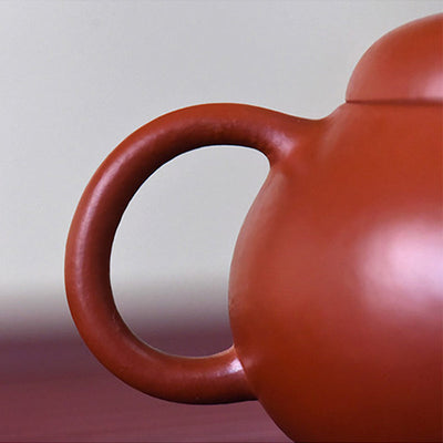 Buddha Stones Yixing All Handmade Wen Dan Brown Purple Clay Kung Fu Teapot Teapot BS 12