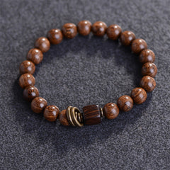 Buddha Stones Phoebe Zhennan Wood Spirituality Bracelet Bracelet BS 17-19cm