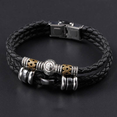 Buddha Stones 12 Constellations of the Zodiac Hematite Protection Bracelet Bracelet BS Sagittarius