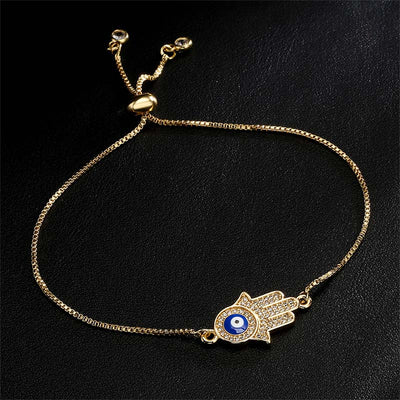 Buddha Stones Evil Eye Protection Courage Bracelet Bracelet BS 1