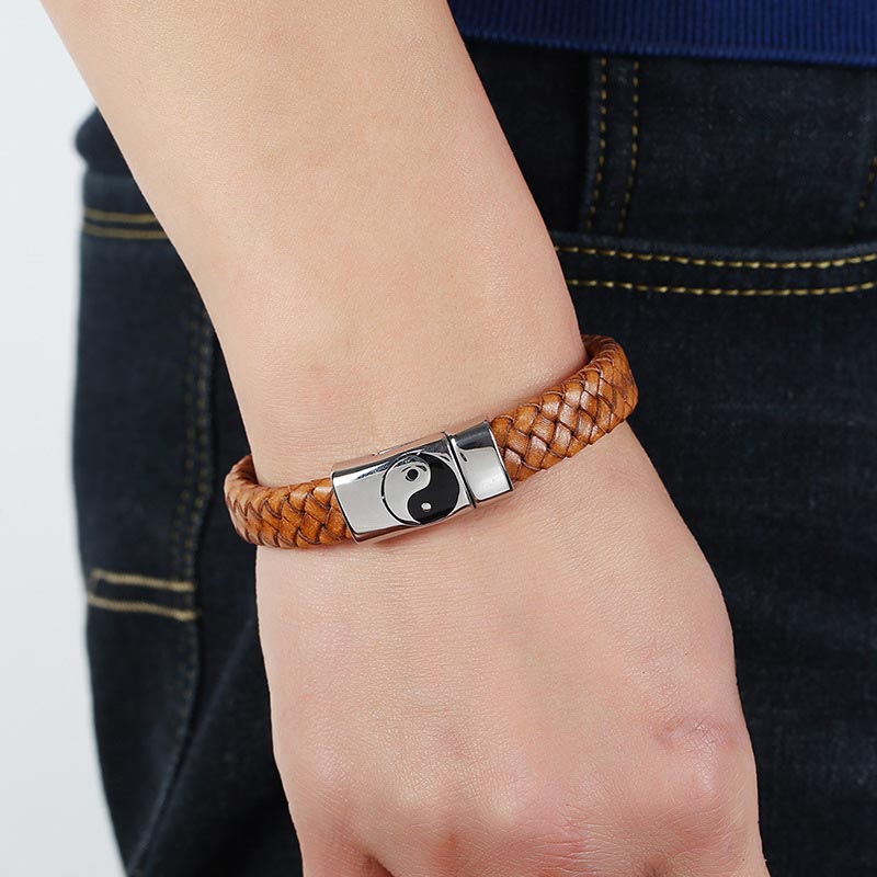 Buddha Stones FengShui Yin Yang Balance Bracelet Bracelet BS 9