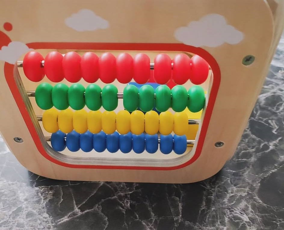 Fidtoy Wooden Educational Activity Cube Box Montessori inspired Toy