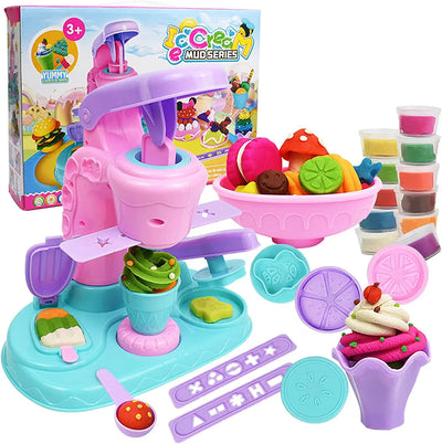 Ice Cream Clay Set™ - Creaciones Frescas - Máquina de helados de arcilla