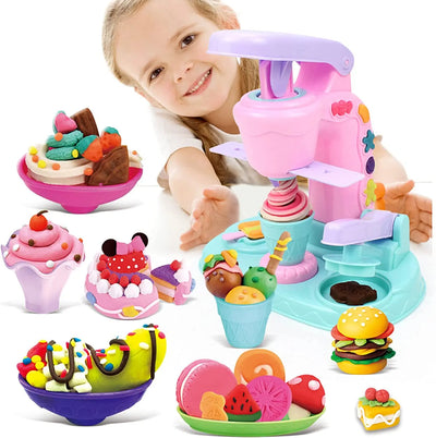 Ice Cream Clay Set™ - Creaciones Frescas - Máquina de helados de arcilla