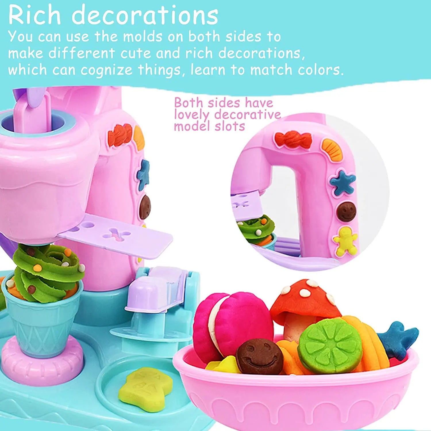 Ice Cream Clay Set™ - Creaciones Frescas - Máquina de helados de arcilla