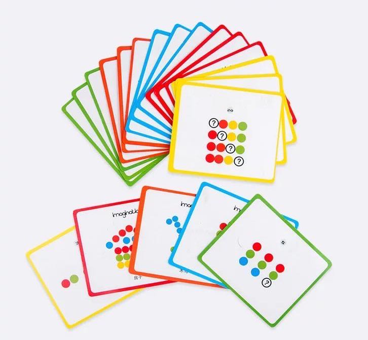 Vasos para clasificar colores Montessori - Los mejores juguetes Montessori