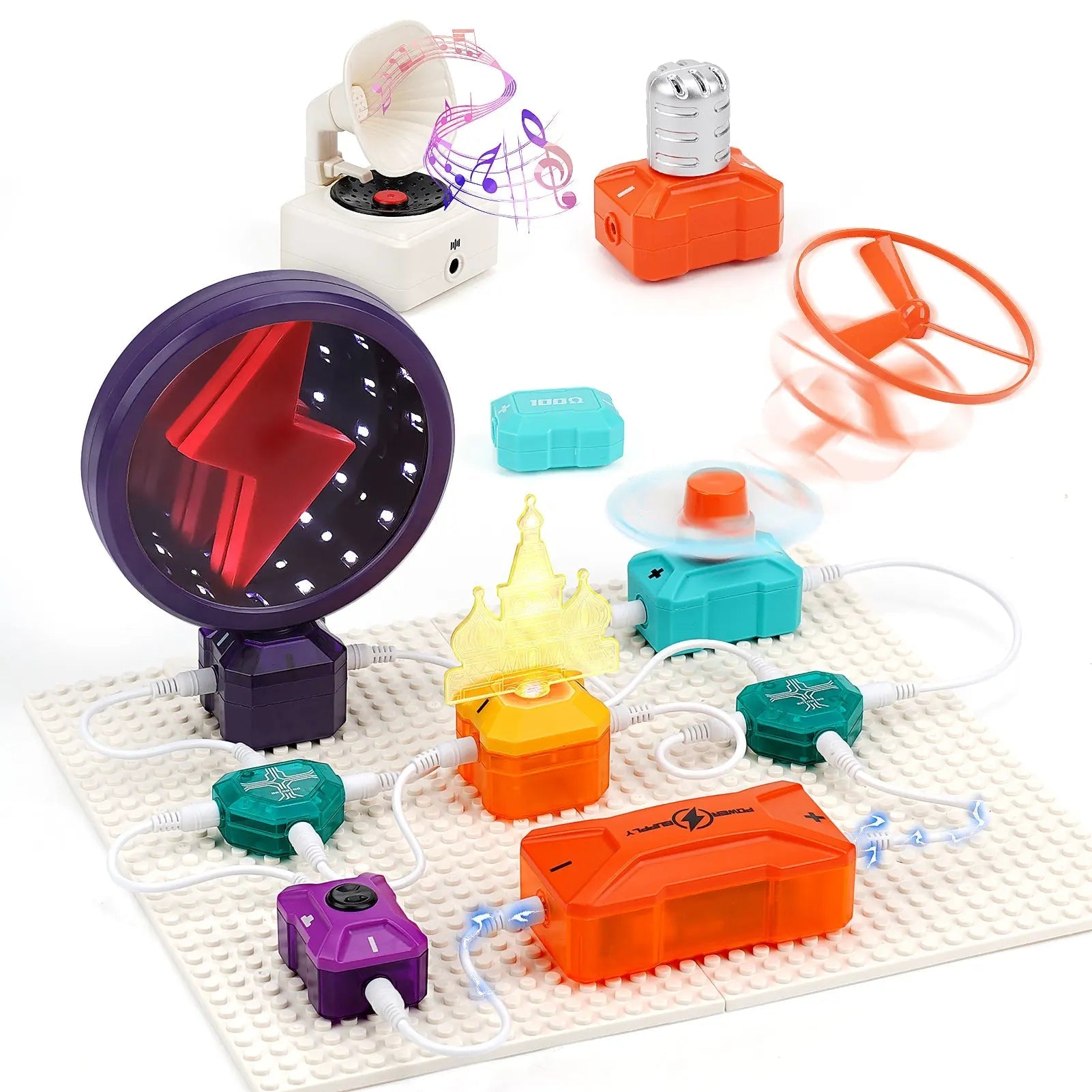 Electric Circuit STEM Kit with 215+ Experiments for Kids