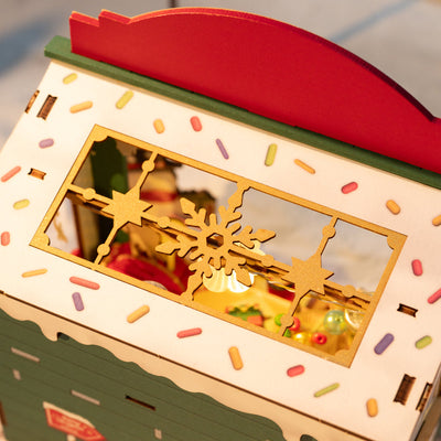Casa en Miniatura DIY: Puesto de Dulces Navideños