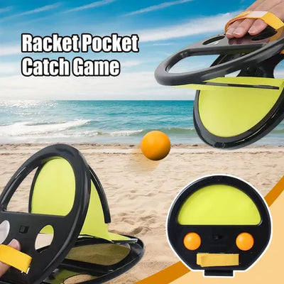 Ensemble de jeu de lancer et d'attraper Fidtoy Velcro – Amusements de plein air pour enfants et adultes