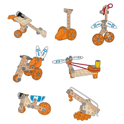 Fidtoy STEM Building Engineering Kit 57PCS Kids Construction Toy