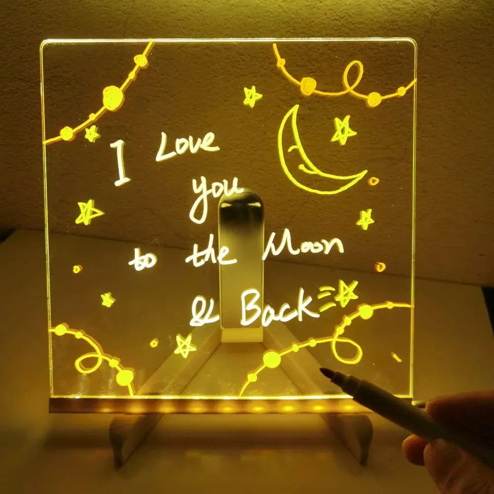 Tablette de Dessin LED Fidtoy pour Enfants – Planche à Décalquer Lumineuse et Colorée pour l'Art Créatif, les Voyages et la Maison