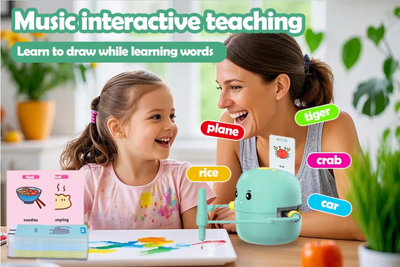 Fidtoy Drawing Robot for Kids – Learn to Draw Step by Step Toy