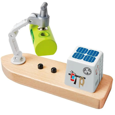 Train en bois Fidtoy Eco Energy pour enfants