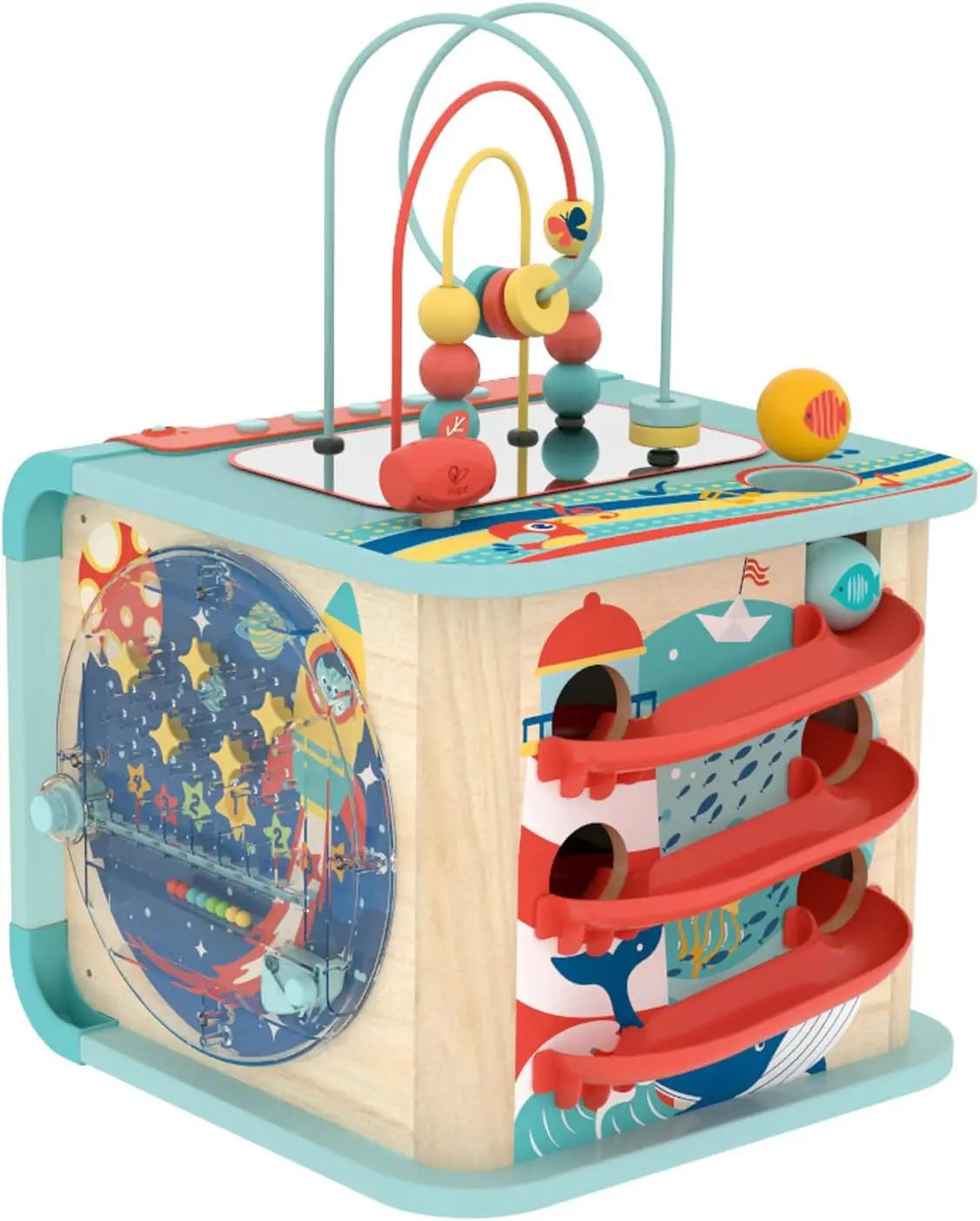 Fidtoy Cube d'activités musicales pour tout-petits, jouet d'apprentissage multifonction