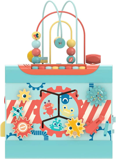 Fidtoy Cube d'activités musicales pour tout-petits, jouet d'apprentissage multifonction